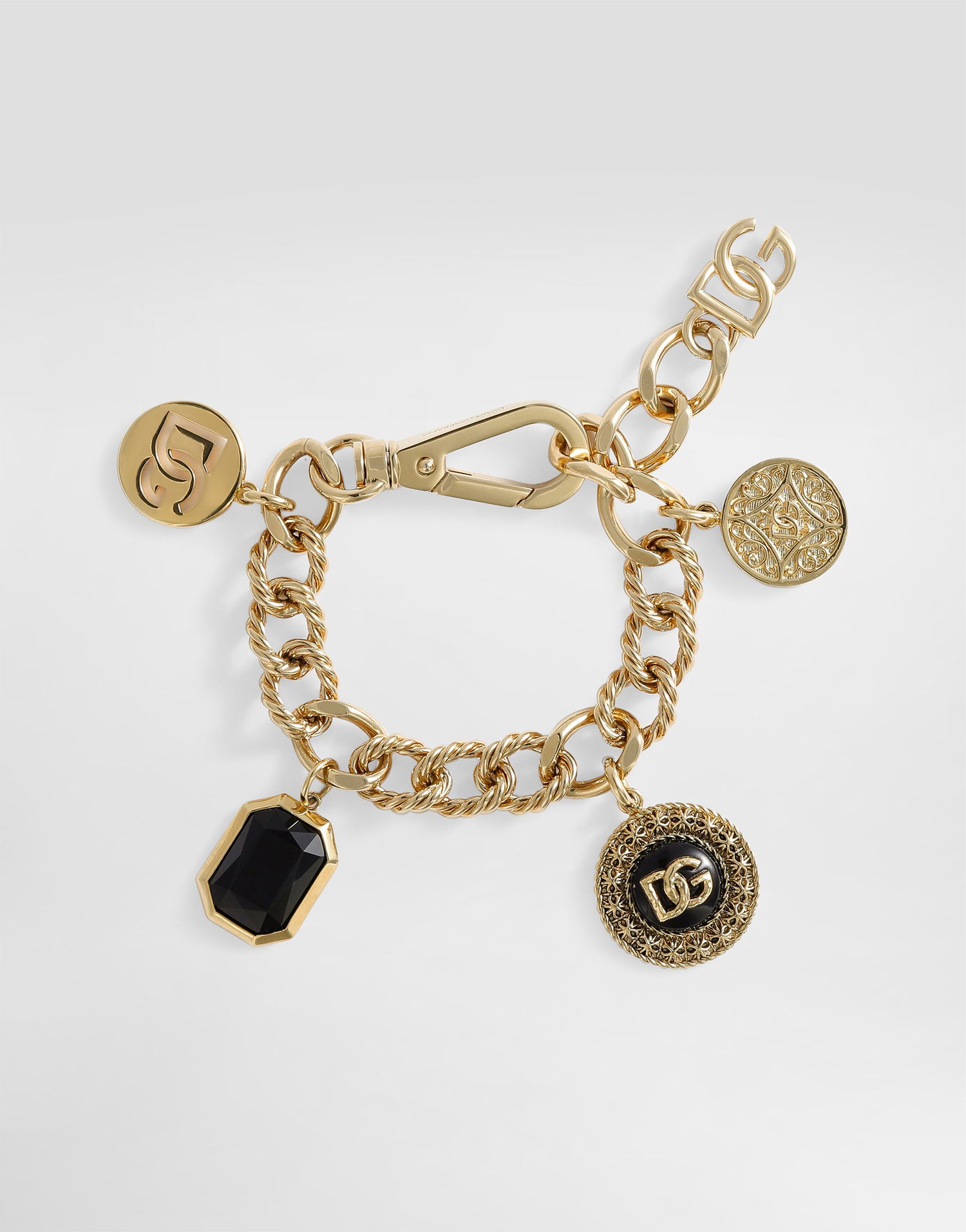 Armbånd Dolce & Gabbana Dolce & Gabbana Like A Virgin Gold Charm Bracelet Metalisk | WBR6V3W1111ZOO00, 0