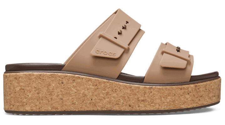 Sneakers og sko Crocs Brooklyn Cork Buckle Sandals Beige | 211252-2JJ, 0