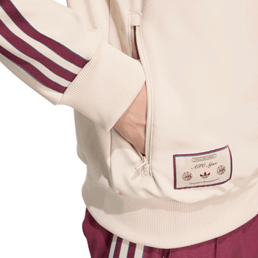 Jakke adidas Originals Ajax Amsterdam Terrace Icons Track Top Beige | jm7347, 2