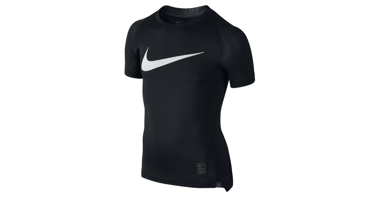 T-shirt Nike Nike Pro Cool Compression Short Sleeve T-Shirt Sort | 726462-010, 1