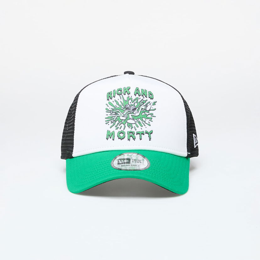Kasket New Era Rick And Morty 9Forty Trucker Snapback Green/ Black/ White Grøn | 60503550