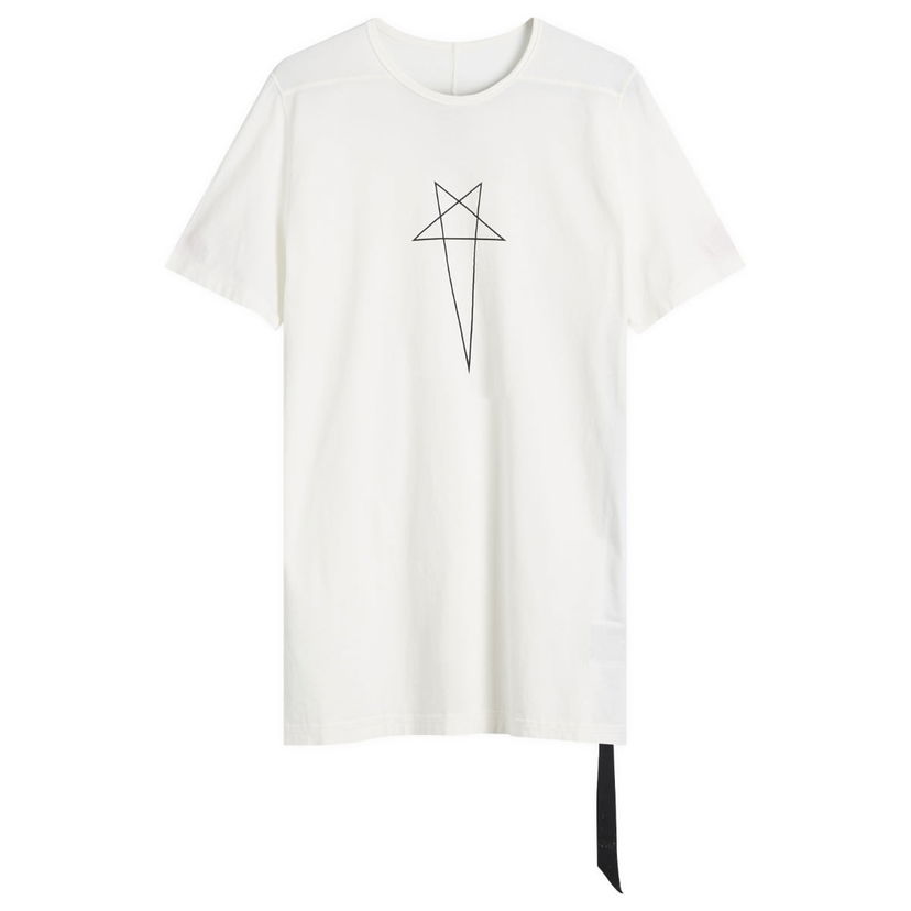 T-shirt Rick Owens DRKSHDW Level T-Shirt, Size Small Hvid | DU01E3250-RNEP3P-1109