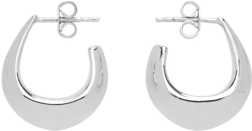 Øreringe LEMAIRE LEMAIRE Curved Mini Drop Earrings Metalisk | AC278 LO0042, 0
