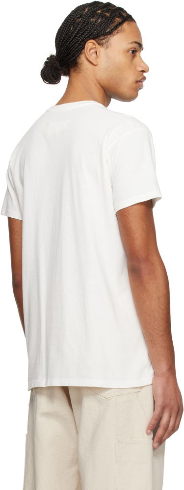 T-shirt Maison Margiela Maison Margiela Stamp Logo T-Shirt Hvid | S50GC0706 S24575, 2