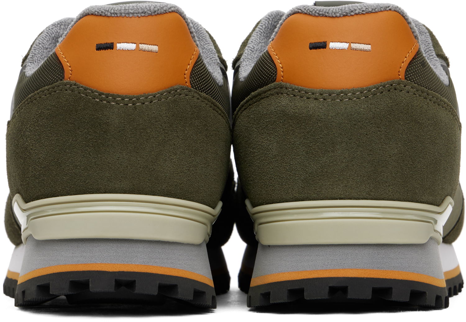 Sneakers og sko BOSS BOSS Embossed-Logo Grøn | 50523221, 1