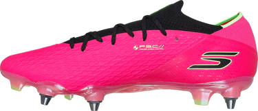 Sneakers og sko Skechers SKX 2 Elite SG Football Boots Lyserød | 252114-pkbk, 3