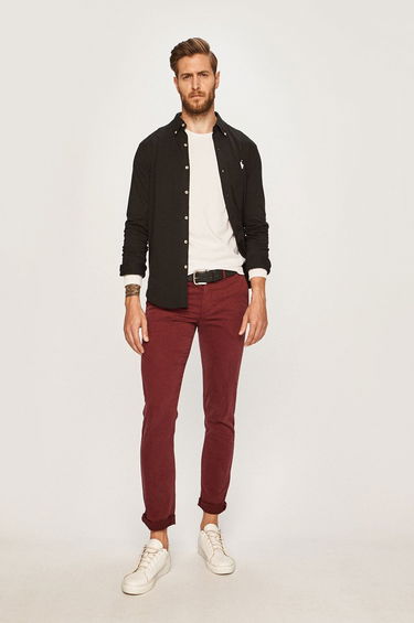 Skjorte Polo by Ralph Lauren Shirt Sort | 710654408008, 1