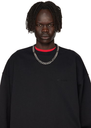 Halskæde VETEMENTS Vetements Silver-Tone Logo Chain Necklace Metalisk | UH76NE850S, 1