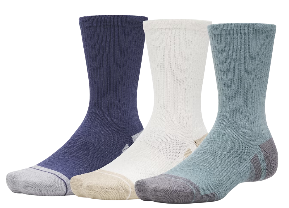 Sokker Under Armour Under Armour Performance Tech Crew Socks 3-Pack Flerfarvet | 1379512-587, 0