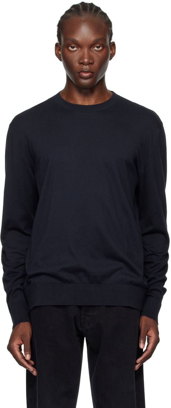 Sweater The Row Crewneck Pullover Sort | 653-Y748