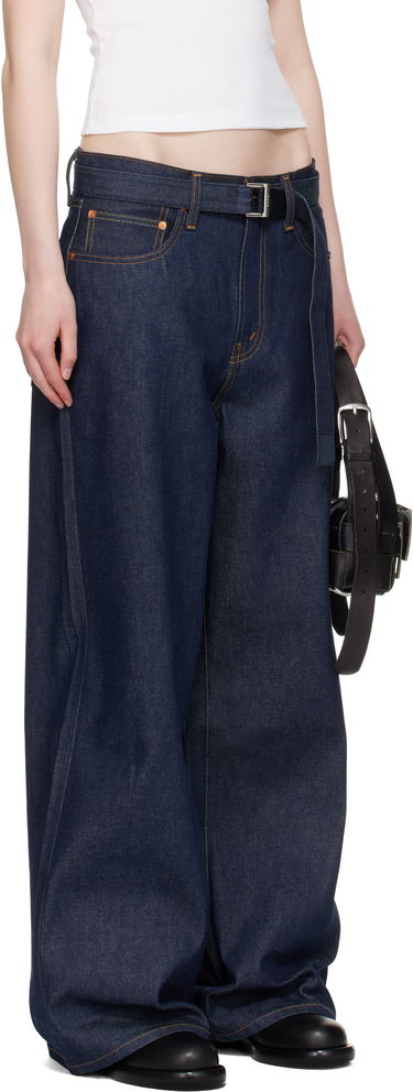 Jeans sacai Levi's Edition Wide-Leg Jeans by Sacai Blå | 25-0962S, 4