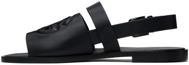 Sneakers og sko Dolce & Gabbana Dolce&Gabbana Calfskin Sandals Sort | A80433AO602, 2