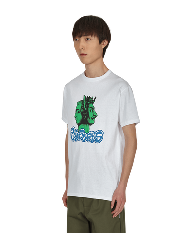 T-shirt Pleasures Two Face T-Shirt Hvid | P21W046 WHITE, 2
