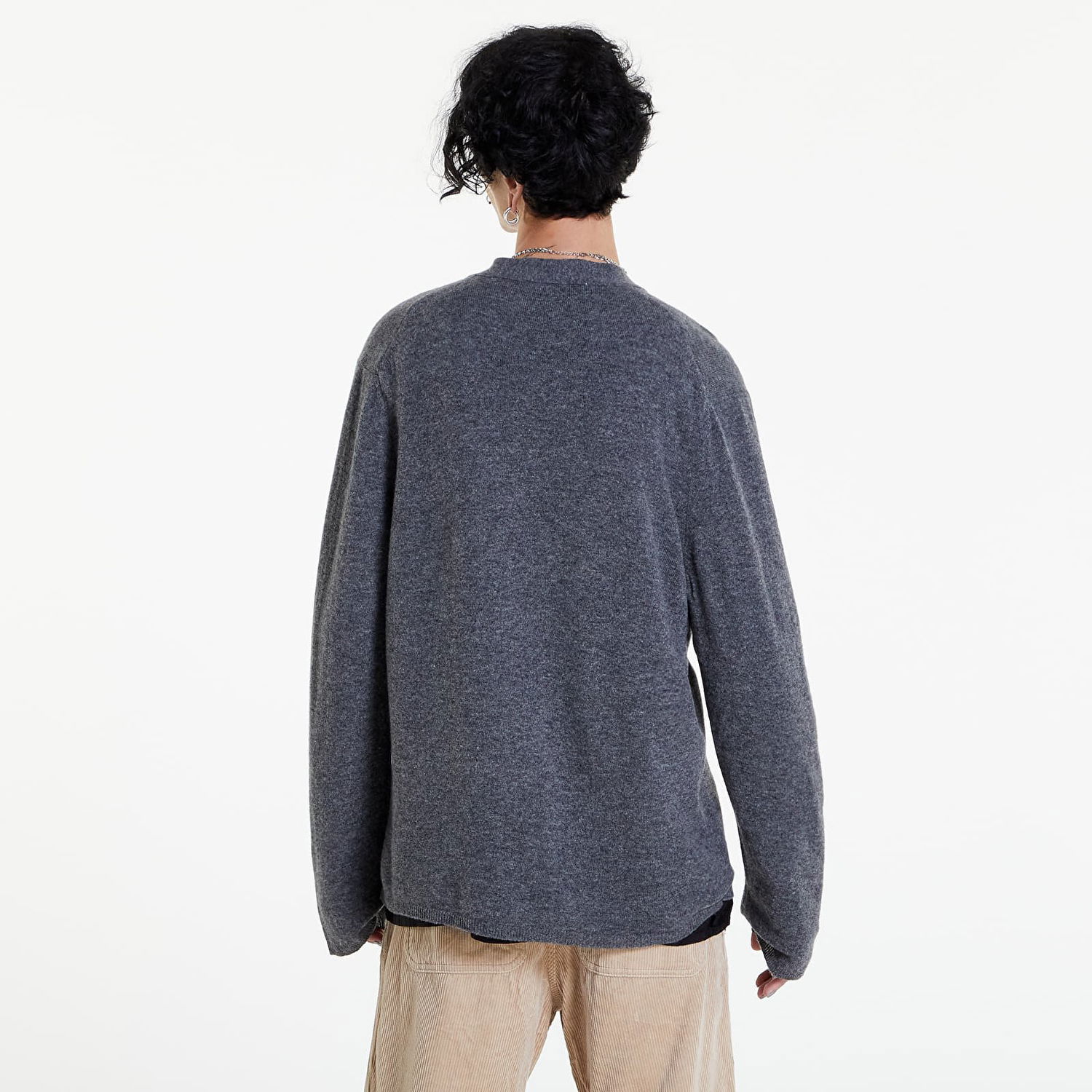 Skjorte Comme des Garçons Shirt Cardiguan Knit Grå | FJ-N011, 1