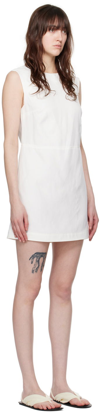 Kjole Loulou de Saison Loulou de Saison Hoya Minidress Hvid | HOYA, 1