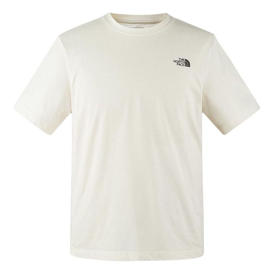 T-shirt The North Face Coordinates Graphic T-Shirt Hvid | NF0A89QV-QLI, 0