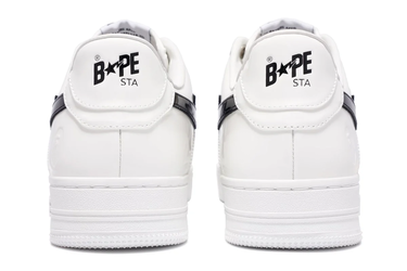 Sneakers og sko BAPE Bape Sta #2 White/Black Hvid | 0ZXSHM191302M-WHT, 5