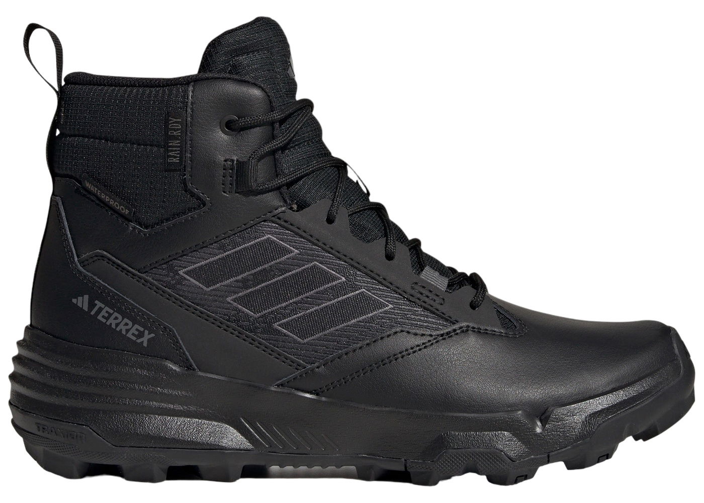 Sneakers og sko adidas Performance Terrex Unity Leather Mid Rain.RDY Core Black Grey Sort | IF4977, 0