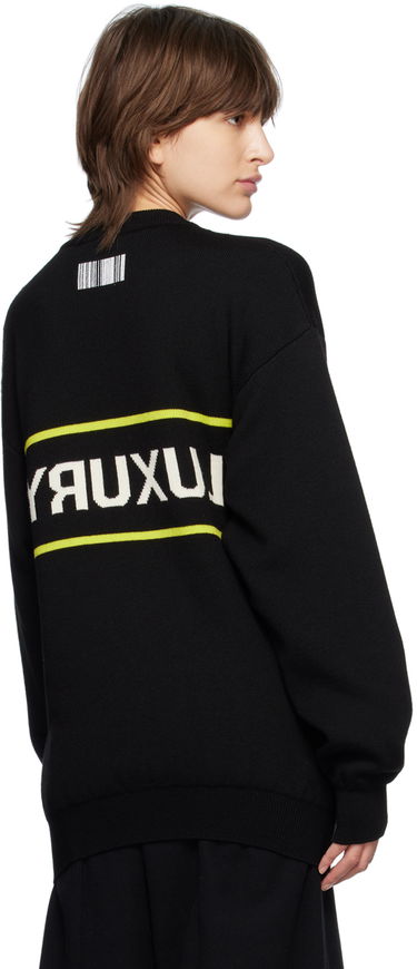 Sweater VETEMENTS 'Luxury' Sweater Sort | VL16KN320B, 2