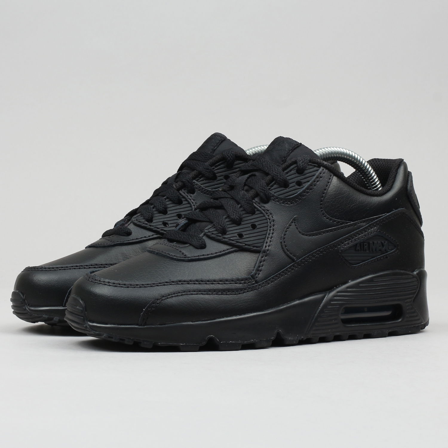 Sneakers og sko Nike Air Max 90 Leather GS Sort | 833412-001, 1