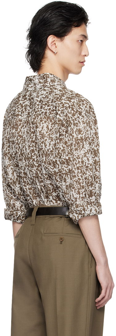 Skjorte LEMAIRE Regular Print Shirt Hvid | SH1095 LF1242, 2