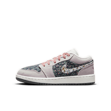 Sneakers og sko Jordan Air Jordan 1 Low SE "Canvas Floral" GS Lyserød | FJ3445-001, 1