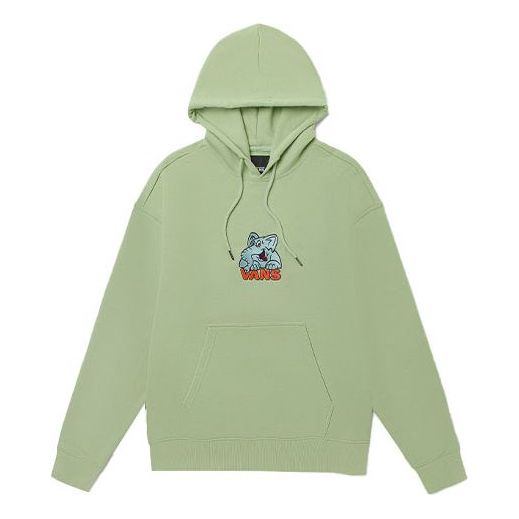 Sweatshirt Vans Vans Cartoon Pattern Loose Fit Hoodie Grøn | VN0A5H9CYSJ