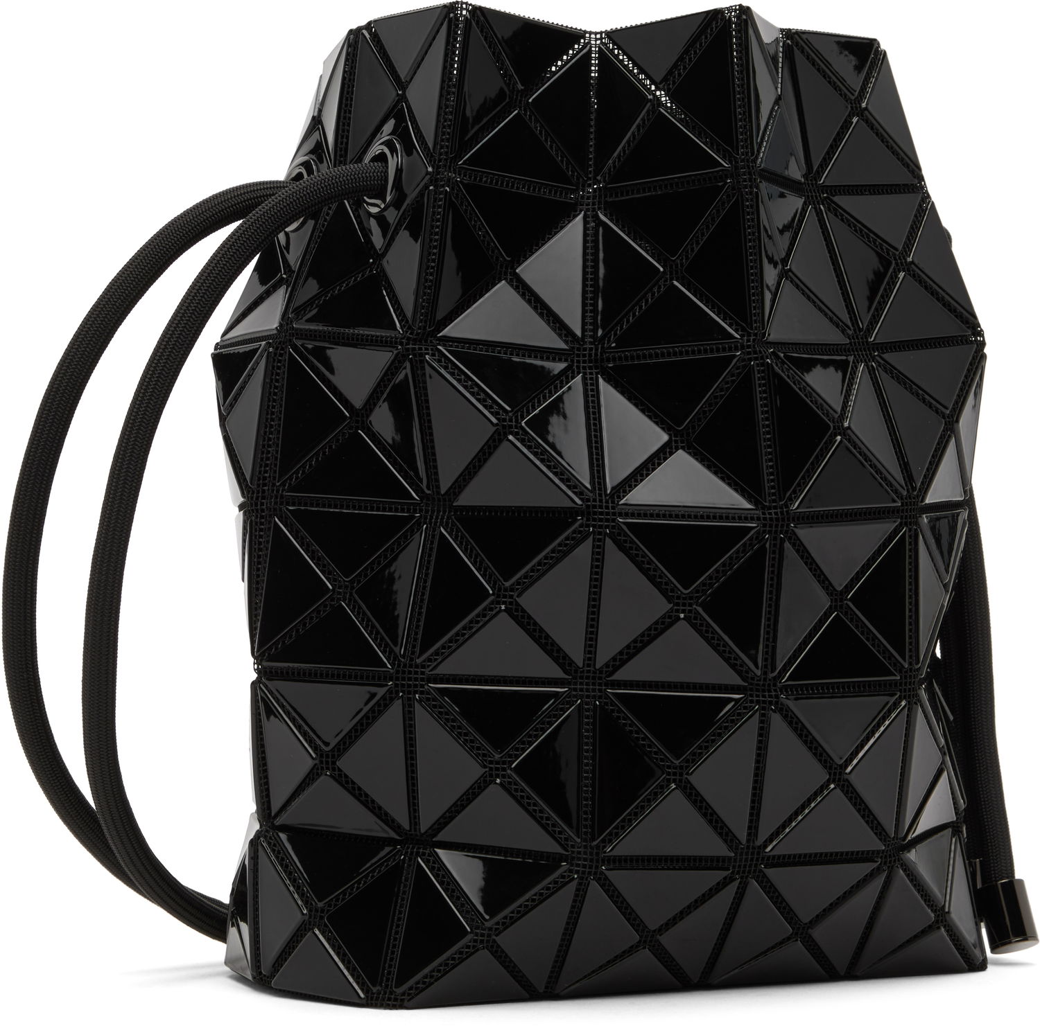 Håndtaske BAO BAO ISSEY MIYAKE Geometric Pattern Wring Shoulder Bag Sort | BB48AG531, 1