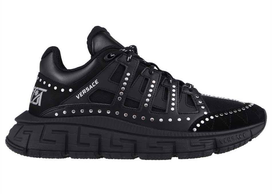 Sneakers og sko Versace Trigreca Sneakers Black Sort | DSU8094 1A05500 1B000, 0