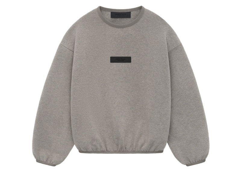 Sweater Fear of God Essentials Core Collection Kids Crewneck Sweatshirt Grå | 785SU242061K, 0