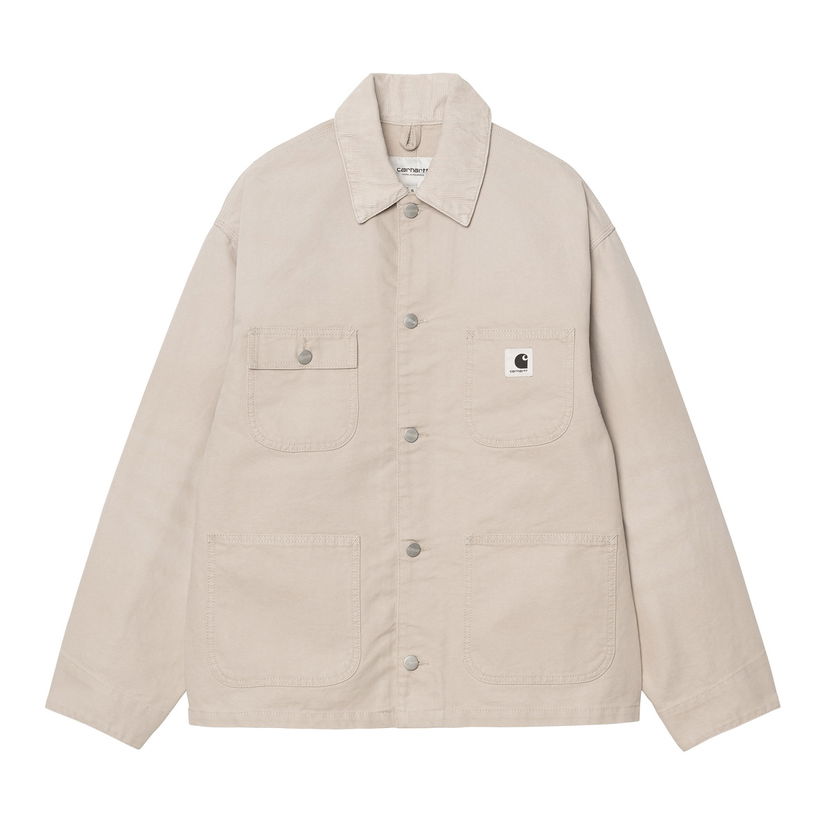 Jakke Carhartt WIP Women's OG Michigan Chore Coat Beige | I034843_8