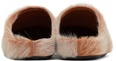 Sneakers og sko Marni Long Hair Calfskin Fussbett Slip-on Loafers Gul | SBMR000600 P8006, 1