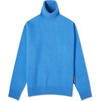 Sweater Gucci Logo Tab Turtleneck Blå | 763343-XKDNG-4990, 1
