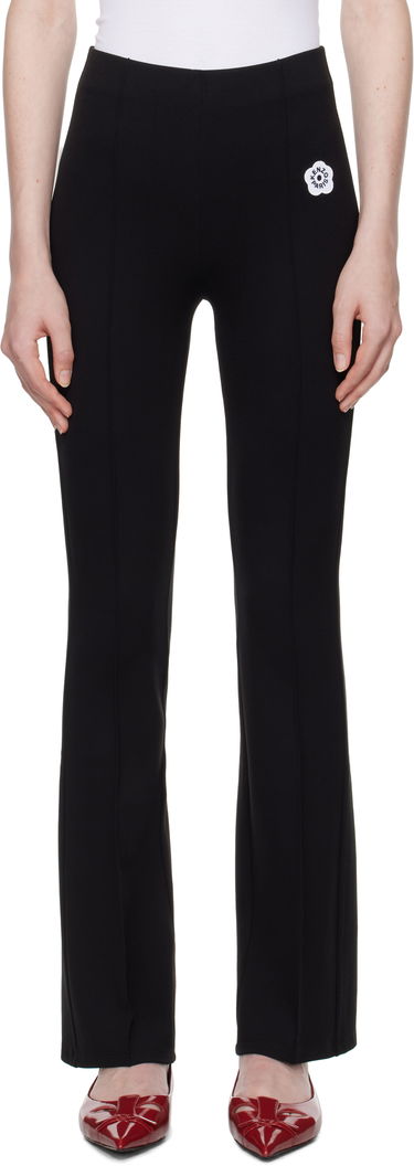 Leggings KENZO 'Boke Flower 2.0' Embroidered Flare Trousers Sort | FF52PA7384IF, 0