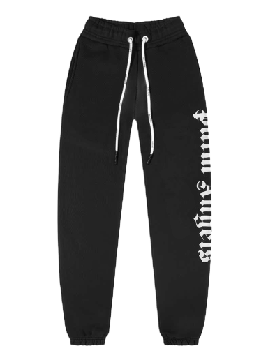Joggingbukser Palm Angels Side Logo Sweatpants Sort | PMCH010C99FLE0011001