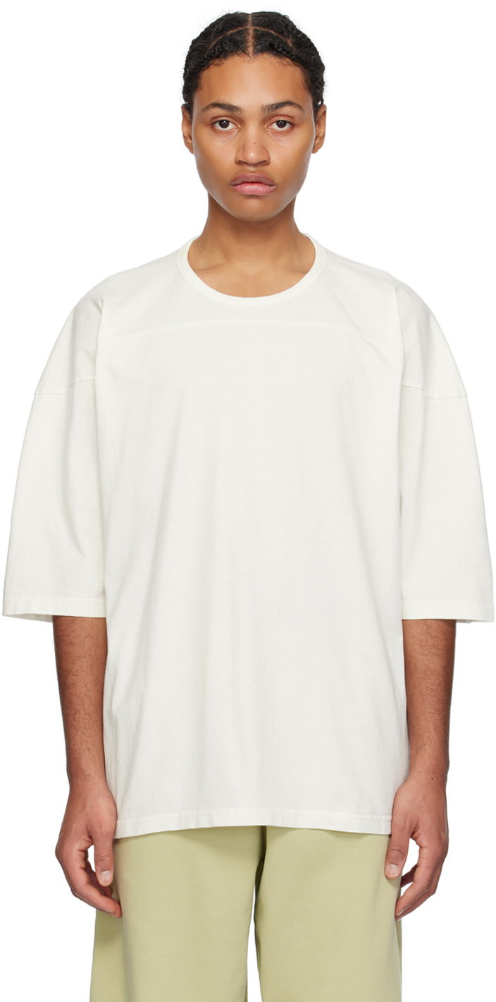 T-shirt Maison Margiela MM6 Dropped Shoulder T-Shirt Hvid | SH0GC0005 S23962, 0