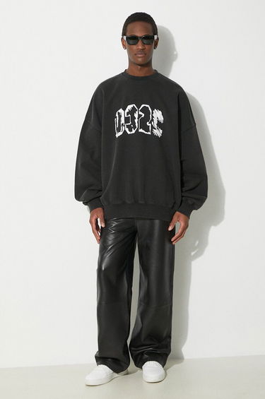 Sweatshirt 032C Eternal Bubble Crewneck Sweatshirt Sort | SS24.C.2020, 1