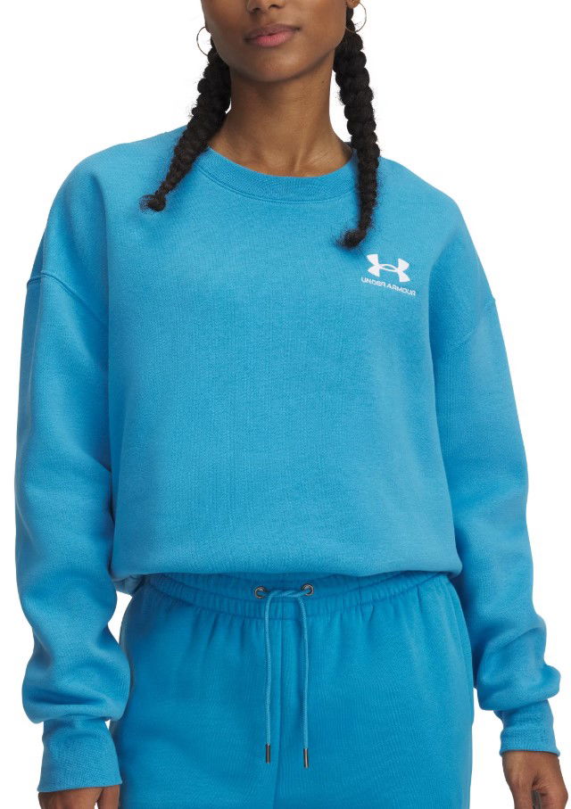 Sweatshirt Under Armour Under Armour Icon Fleece Crew Sweatshirt Blå | 1379475-452
