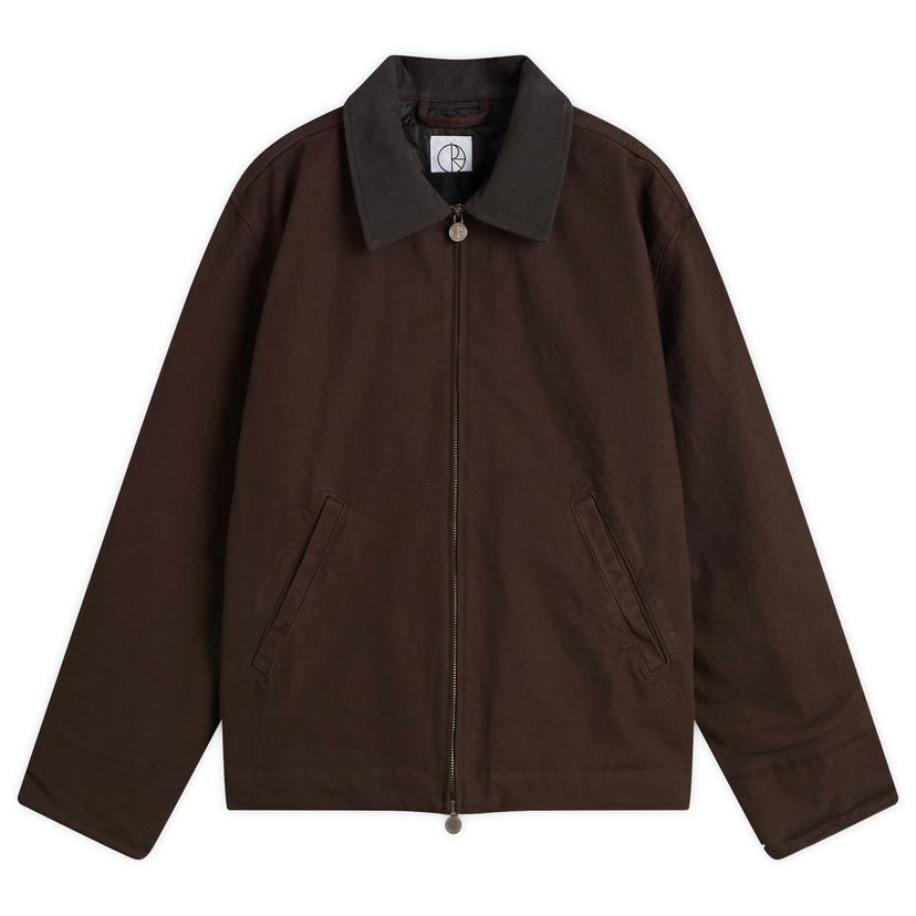 Jakke Polar Skate Co. Quilt Lined Cliff Jacket, Size Small Brun | PSC-F25-6-CHO