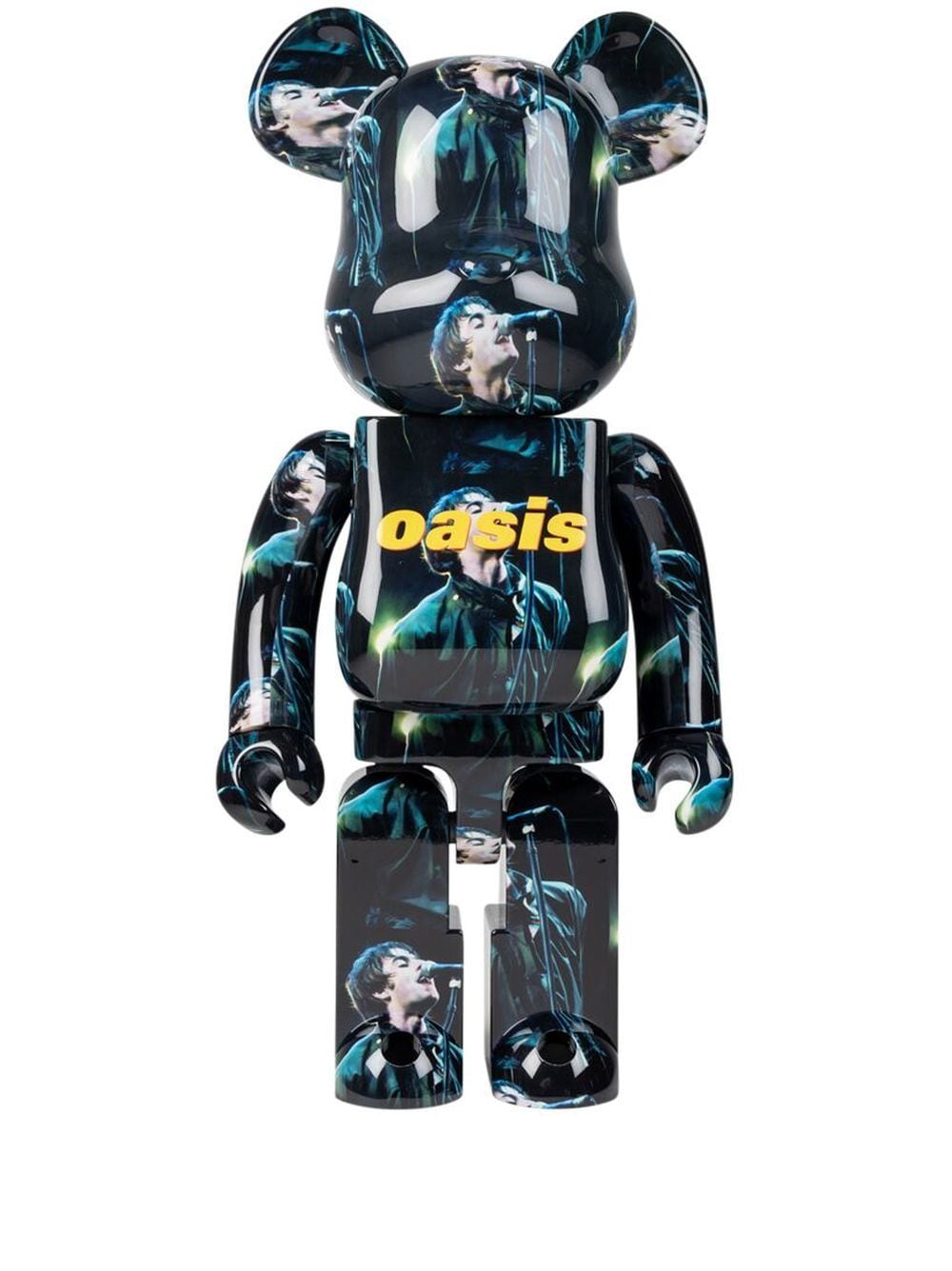 Collectible Medicom Toy Oasis Knebworth 1996 BE@RBRICK figure - Blue Sort | MEDI011119618764, 0