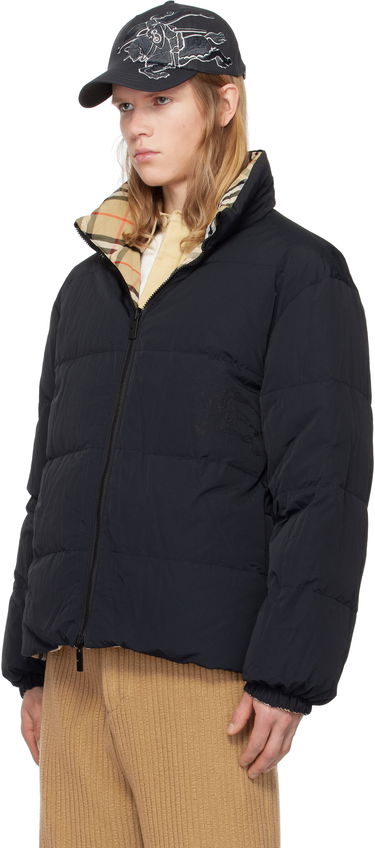 Puffer jakke Burberry Burberry Reversible Check Down Puffer Jacket Beige | 8103931, 3