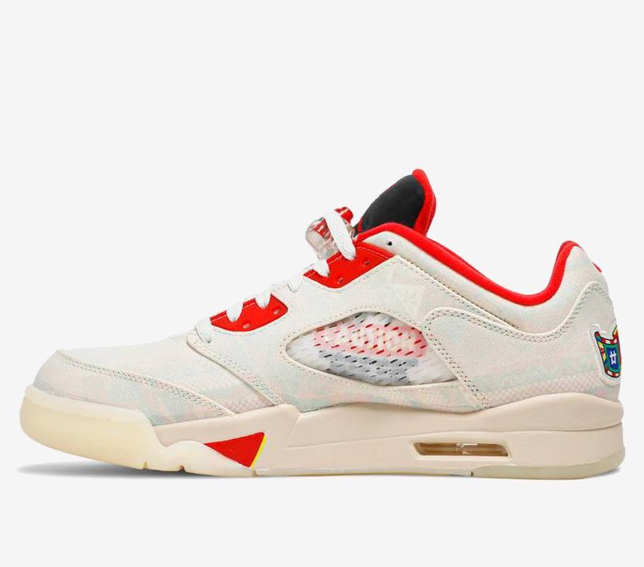 Sneakers og sko Jordan Air Jordan 5 Low "Chinese New Year" Hvid | DD2240-100, 0