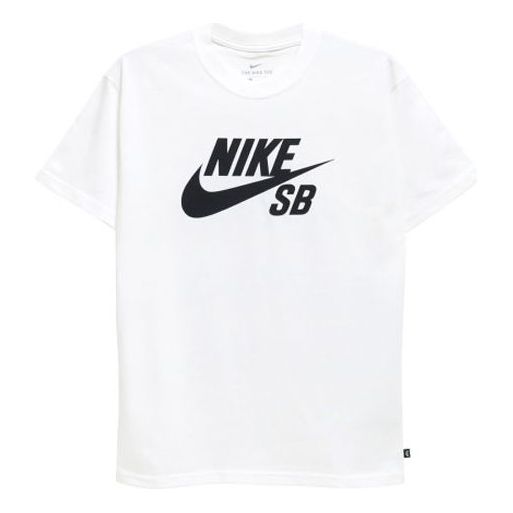 T-shirt Nike SB SB Big Logo Skate T-Shirt Hvid | CV7540-100