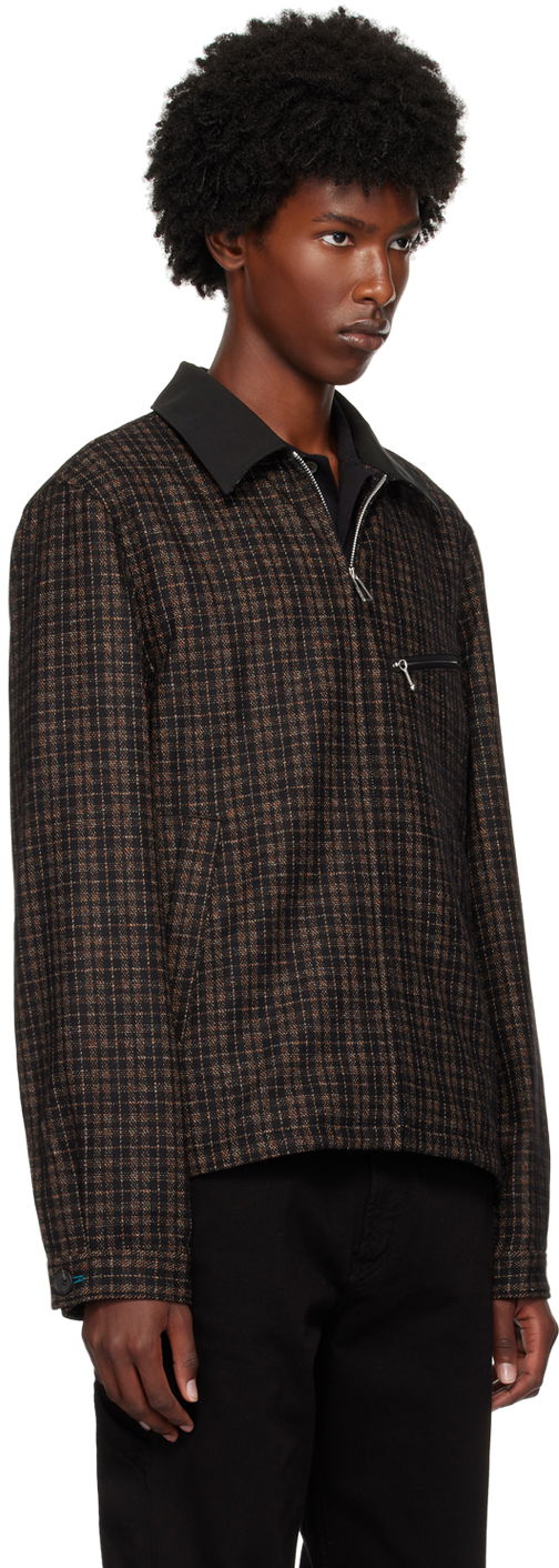 Jakke Paul Smith PS Paul Smith Check Zip Jacket Brun | M2R-022Z-N22095-79, 1