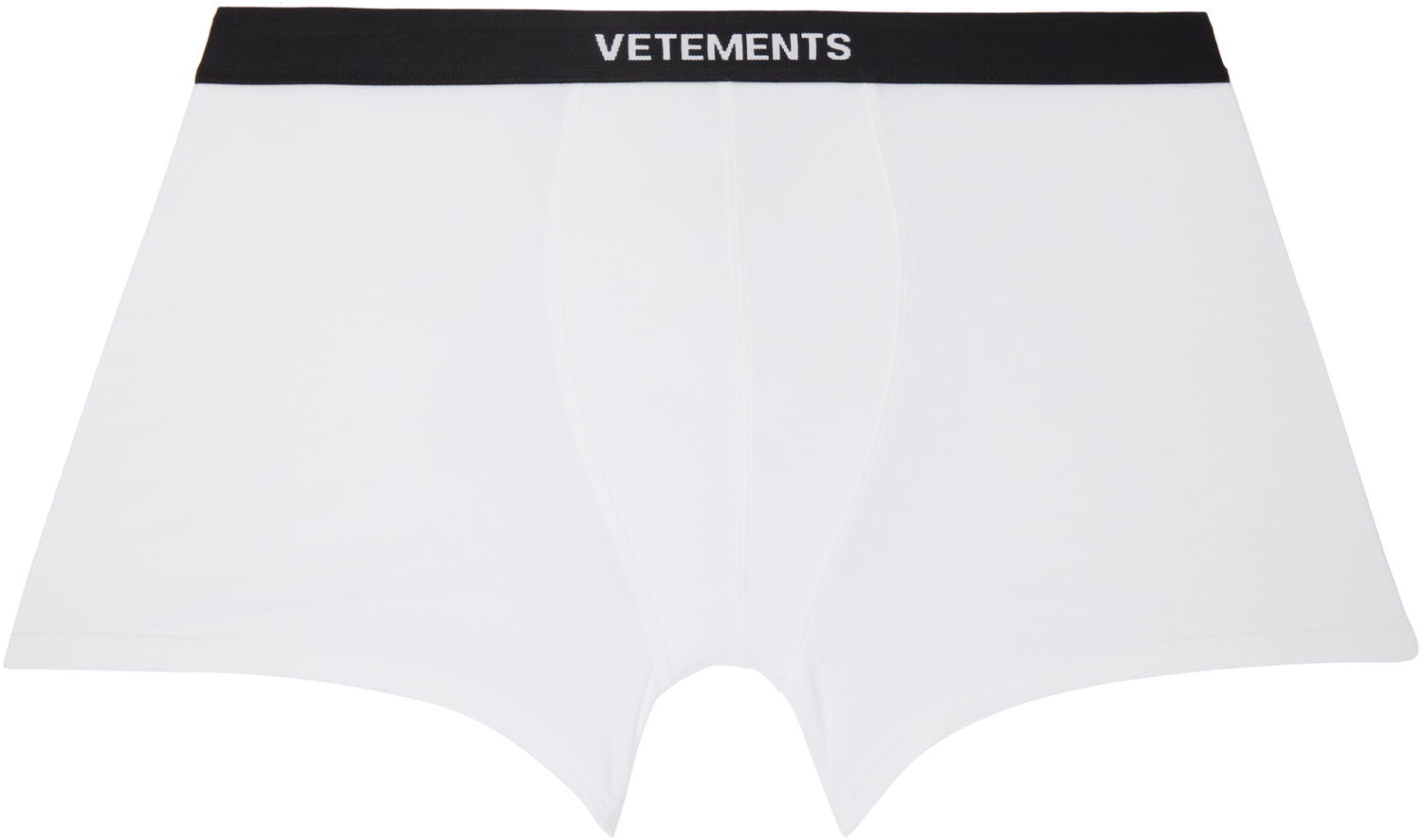 Boksere VETEMENTS Vetements Logo Boxers Hvid | MA66UN100W, 0