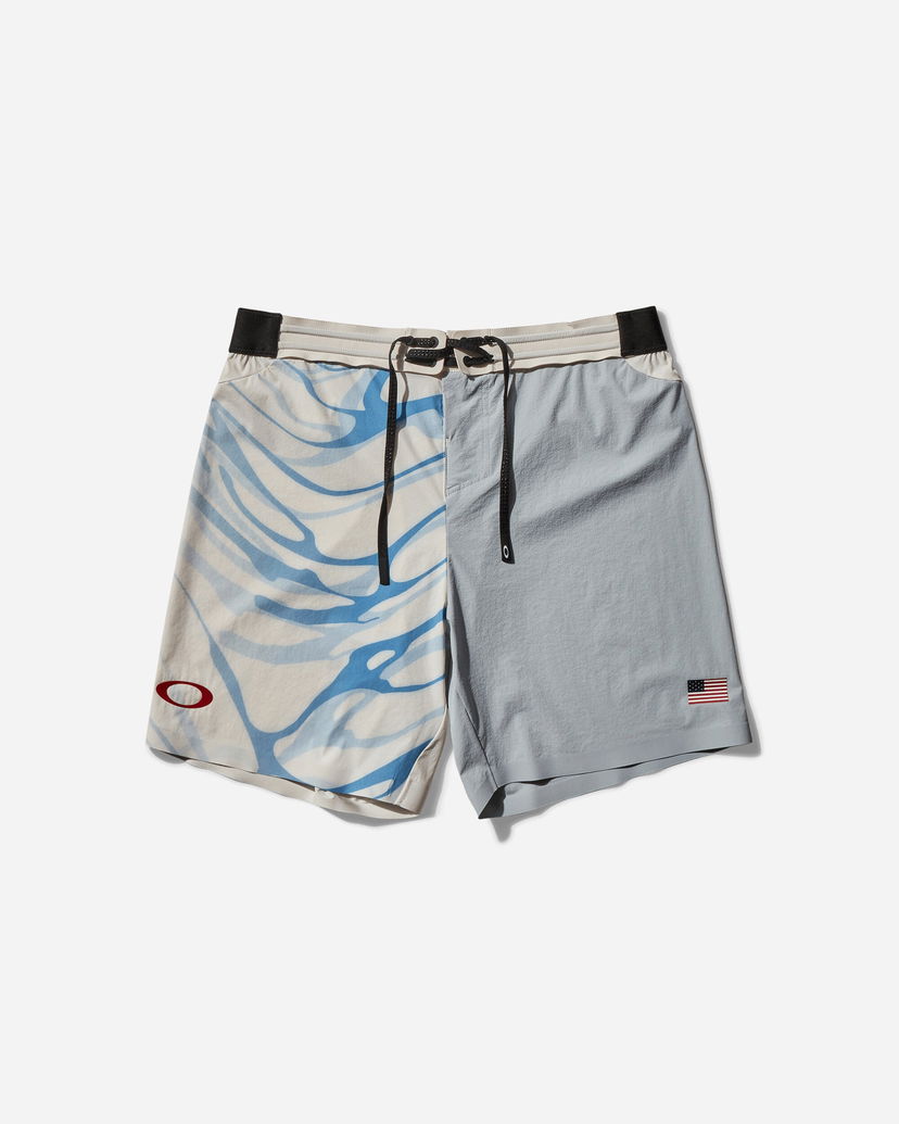 Badetøj OAKLEY Team USA Surfing 2-in-1 Boardshorts Grå | FOA407813 23B