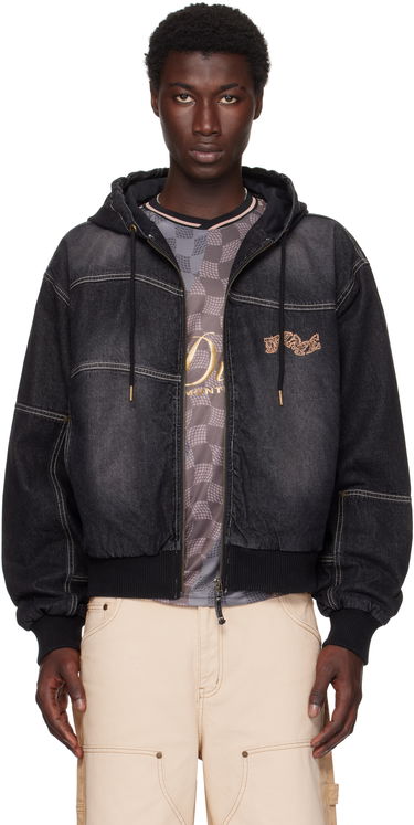 Jakke Dime Dime Hooded Utility Jacket Sort | DIMESU251BLK, 0