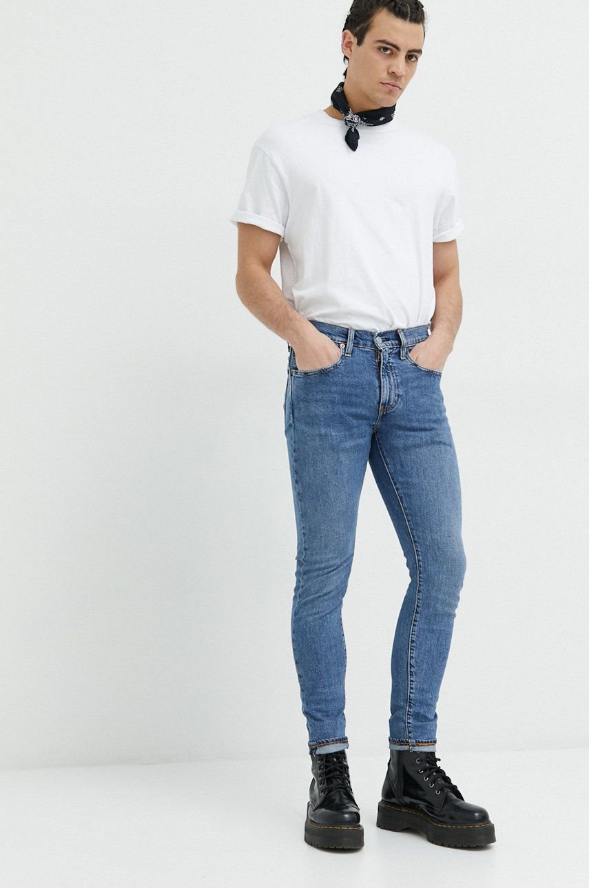 Jeans Levi's Skinny Taper Jeans Mørkeblå | 84558.0171, 0