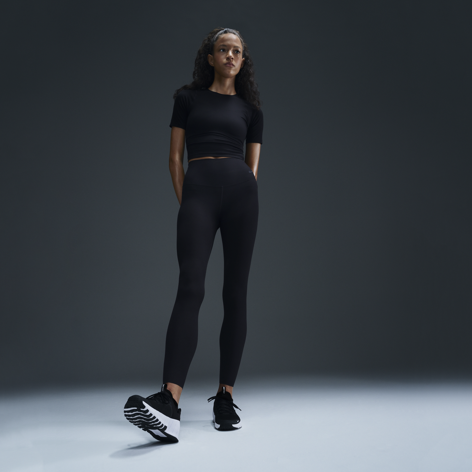 Leggings Nike leggins Sort | HF1443-010, 1
