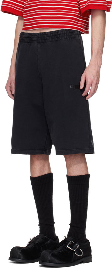 Shorts Martine Rose Martine Rose Logo Sweatshorts Sort | 631JS02002M, 3